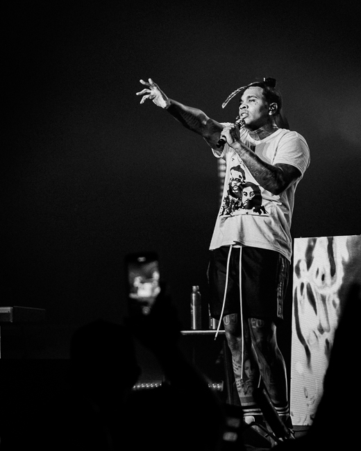 Kevin Gates, Roseland Theater, photo by Miguel Padilla