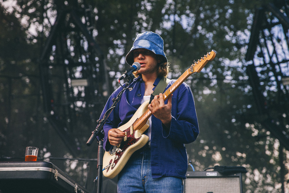 Durand Jones & The Indications, Edgefield Amphitheater, photo by Blake Sourisseau