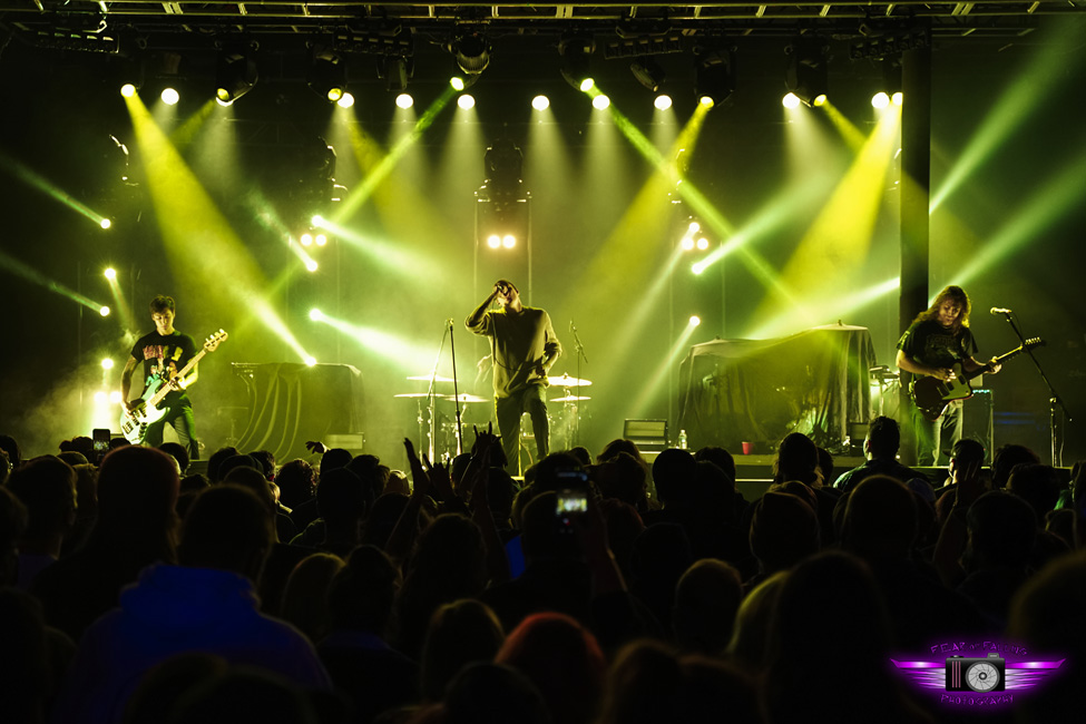 The Plot In You, Roseland Theater, photo by Joshua Hathaway