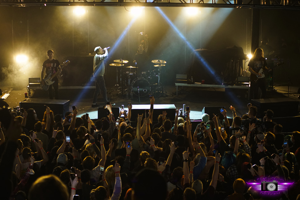 The Plot In You, Roseland Theater, photo by Joshua Hathaway