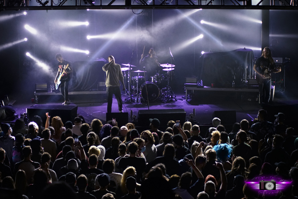 The Plot In You, Roseland Theater, photo by Joshua Hathaway
