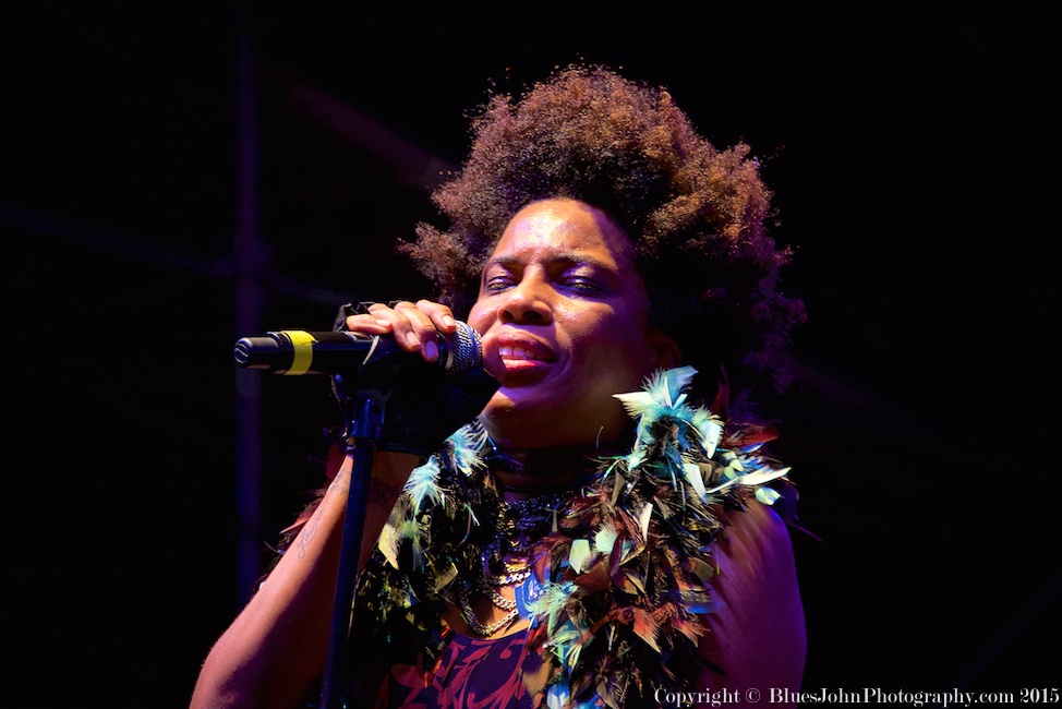 Galactic, Macy Gray, Waterfront Blues Festival, Tom McCall Waterfront Park, photo by John Alcala
