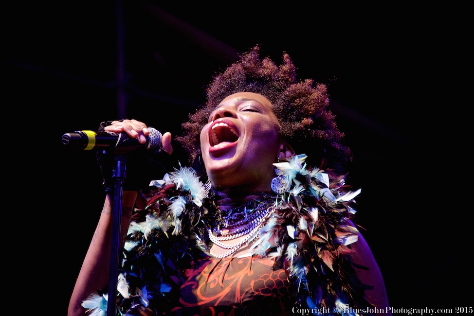 Galactic, Macy Gray, Waterfront Blues Festival, Tom McCall Waterfront Park, photo by John Alcala