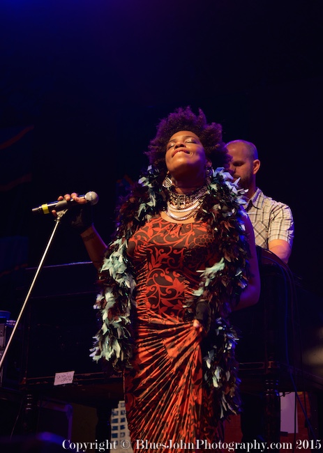 Galactic, Macy Gray, Waterfront Blues Festival, Tom McCall Waterfront Park, photo by John Alcala