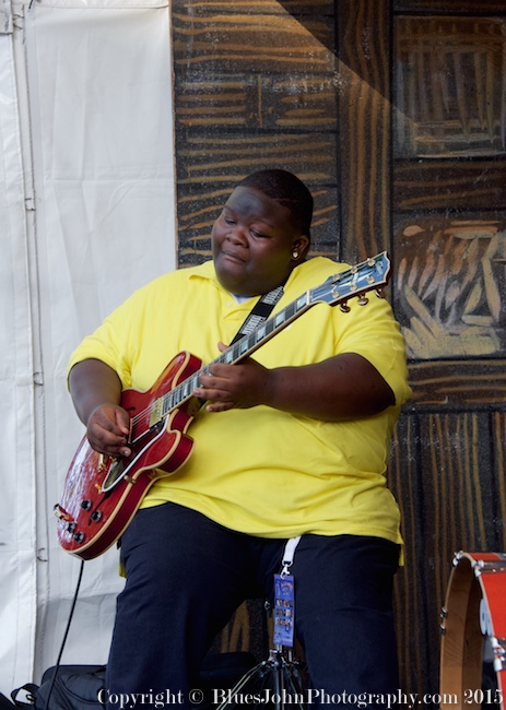 Christone "Kingfish" Ingram, Waterfront Blues Festival, Tom McCall Waterfront Park, photo by John Alcala