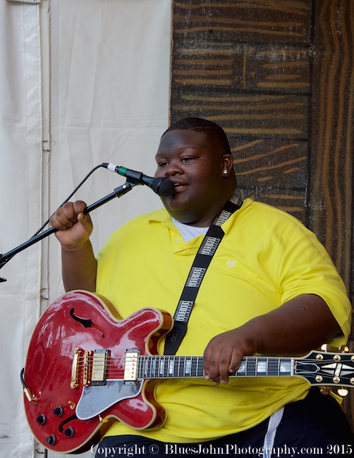 Christone "Kingfish" Ingram, Waterfront Blues Festival, Tom McCall Waterfront Park, photo by John Alcala
