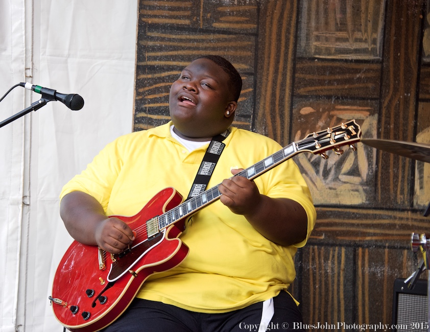 Christone "Kingfish" Ingram, Waterfront Blues Festival, Tom McCall Waterfront Park, photo by John Alcala