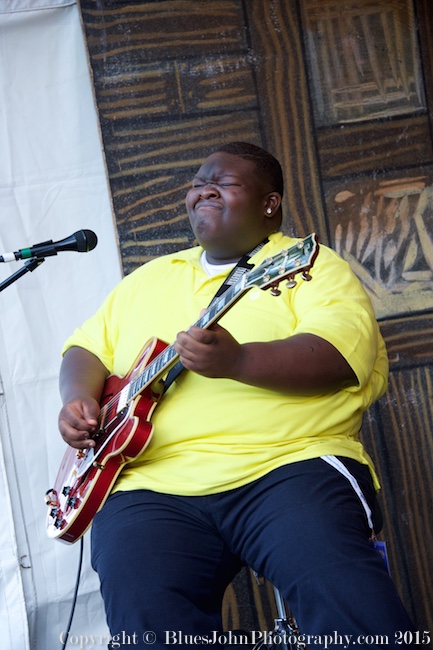 Christone "Kingfish" Ingram, Waterfront Blues Festival, Tom McCall Waterfront Park, photo by John Alcala