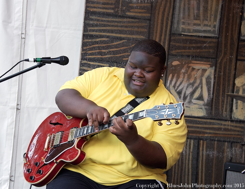 Christone "Kingfish" Ingram, Waterfront Blues Festival, Tom McCall Waterfront Park, photo by John Alcala