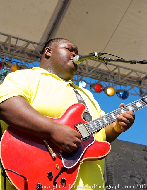 Christone "Kingfish" Ingram, Waterfront Blues Festival, Tom McCall Waterfront Park, photo by John Alcala