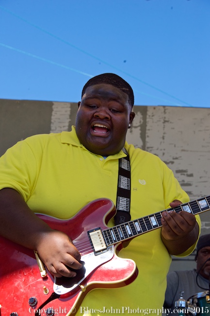 Christone "Kingfish" Ingram, Waterfront Blues Festival, Tom McCall Waterfront Park, photo by John Alcala