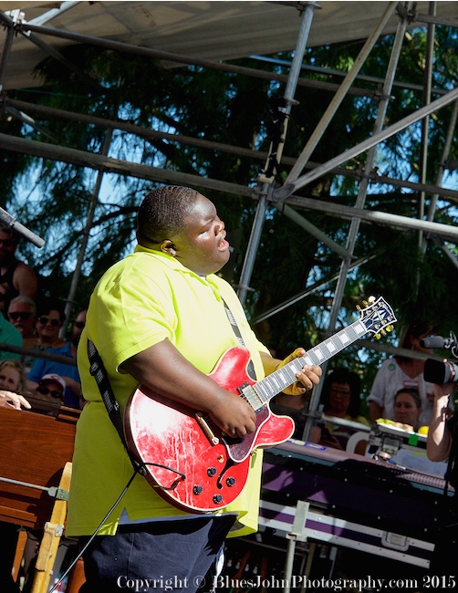 Christone "Kingfish" Ingram, Waterfront Blues Festival, Tom McCall Waterfront Park, photo by John Alcala