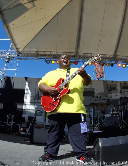 Christone "Kingfish" Ingram, Waterfront Blues Festival, Tom McCall Waterfront Park, photo by John Alcala