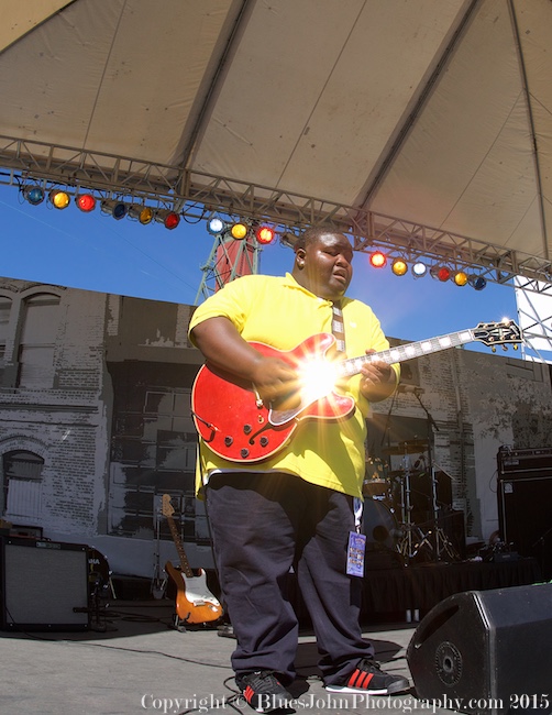 Christone "Kingfish" Ingram, Waterfront Blues Festival, Tom McCall Waterfront Park, photo by John Alcala
