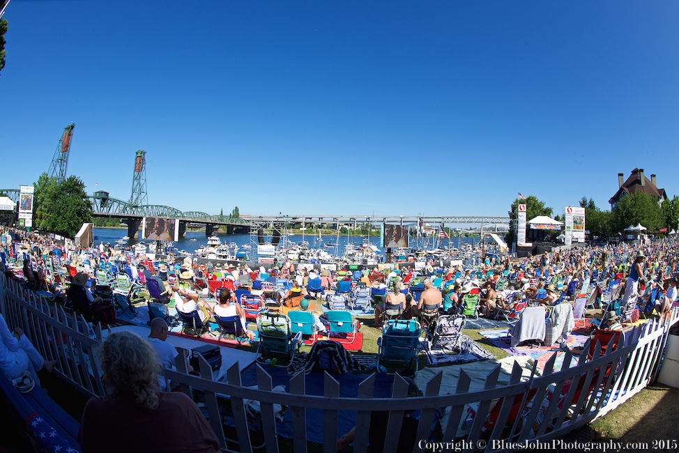Waterfront Blues Festival, Tom McCall Waterfront Park, photo by John Alcala