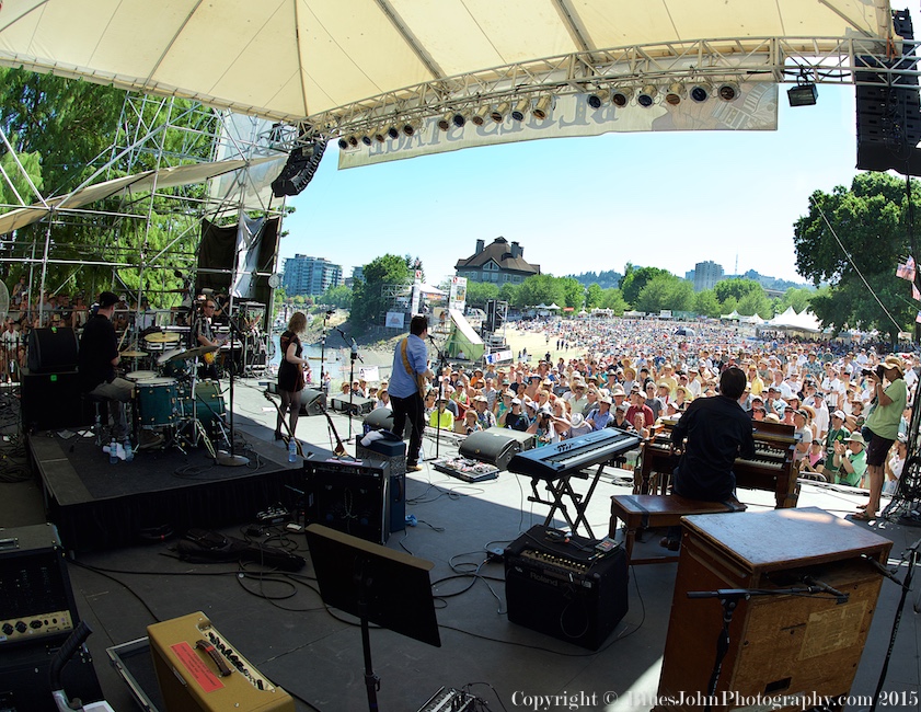Lisa Mann, Waterfront Blues Festival, Tom McCall Waterfront Park, photo by John Alcala