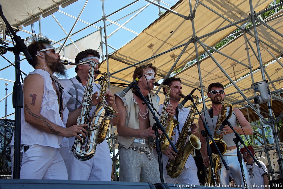 LoveBomb Go-Go, Waterfront Blues Festival, Tom McCall Waterfront Park, photo by John Alcala