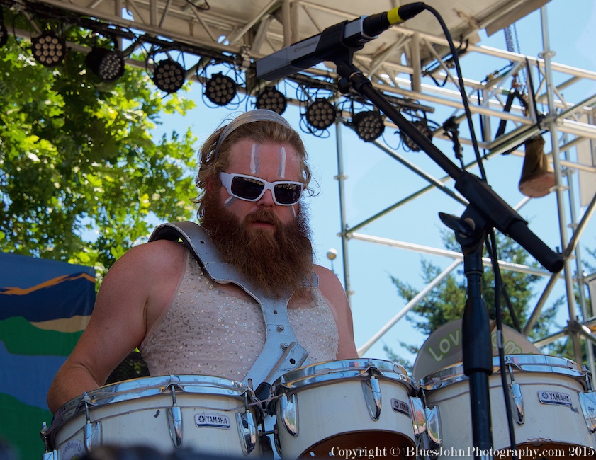 LoveBomb Go-Go, Waterfront Blues Festival, Tom McCall Waterfront Park, photo by John Alcala