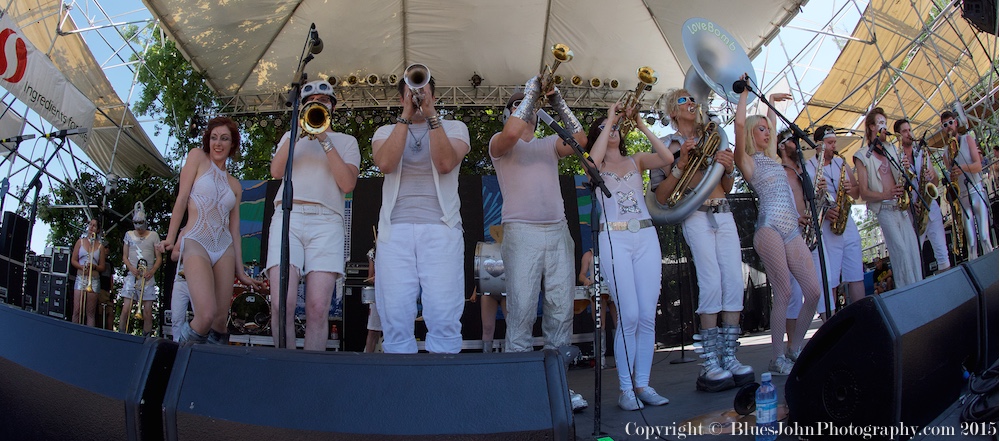 LoveBomb Go-Go, Waterfront Blues Festival, Tom McCall Waterfront Park, photo by John Alcala