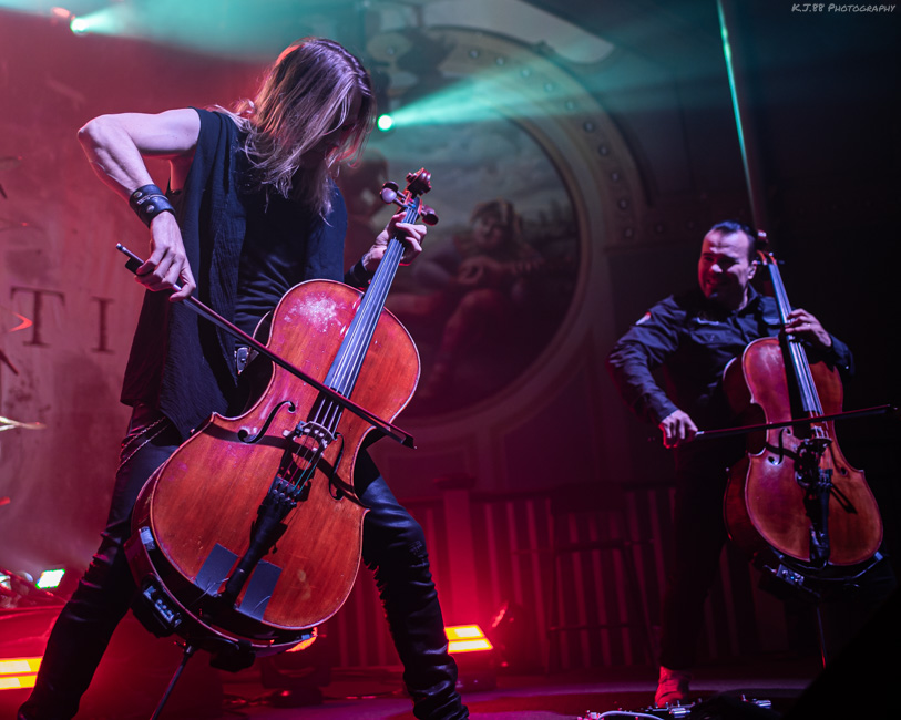 Apocalyptica, Crystal Ballroom, photo by Kevin Pettigrew
