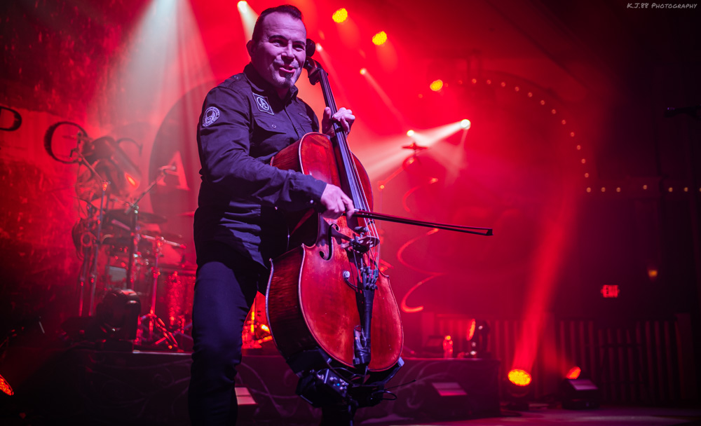 Apocalyptica, Crystal Ballroom, photo by Kevin Pettigrew
