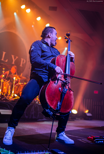 Apocalyptica, Crystal Ballroom, photo by Kevin Pettigrew