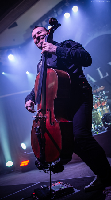 Apocalyptica, Crystal Ballroom, photo by Kevin Pettigrew
