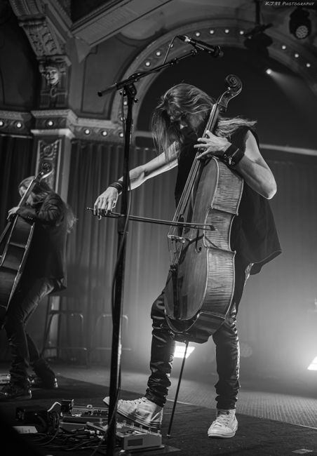 Apocalyptica, Crystal Ballroom, photo by Kevin Pettigrew