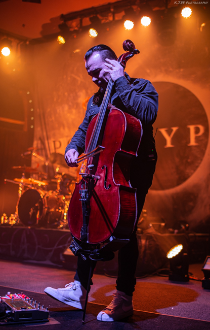 Apocalyptica, Crystal Ballroom, photo by Kevin Pettigrew