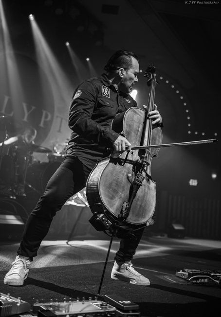 Apocalyptica, Crystal Ballroom, photo by Kevin Pettigrew