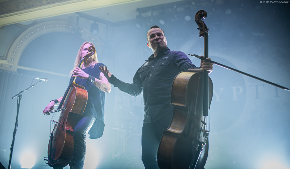 Apocalyptica, Crystal Ballroom, photo by Kevin Pettigrew