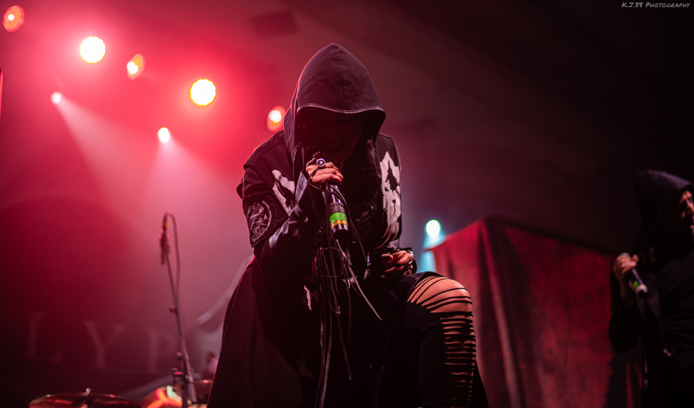 Lacuna Coil, Crystal Ballroom, photo by Kevin Pettigrew