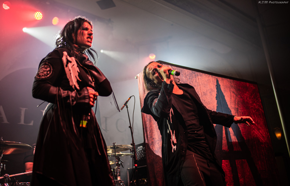 Lacuna Coil, Crystal Ballroom, photo by Kevin Pettigrew