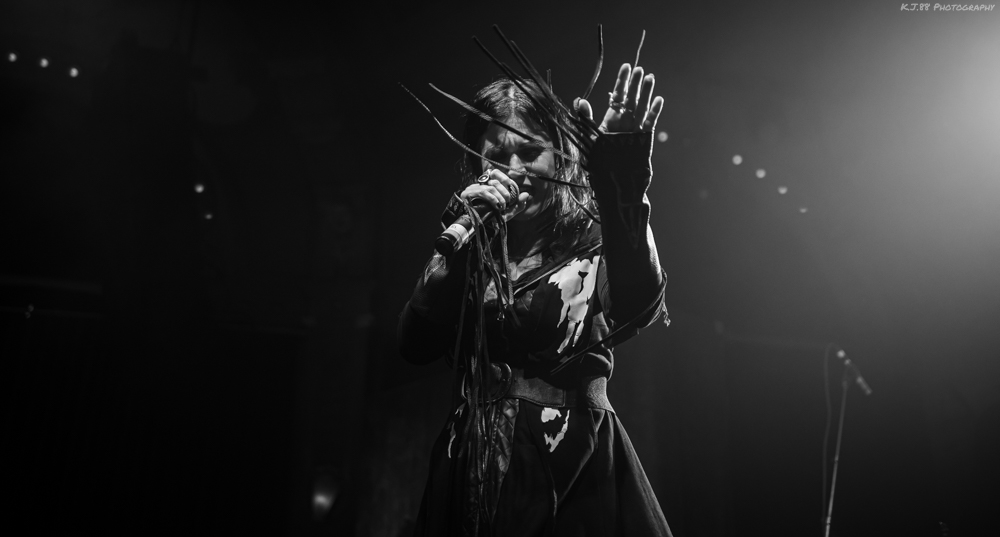 Lacuna Coil, Crystal Ballroom, photo by Kevin Pettigrew