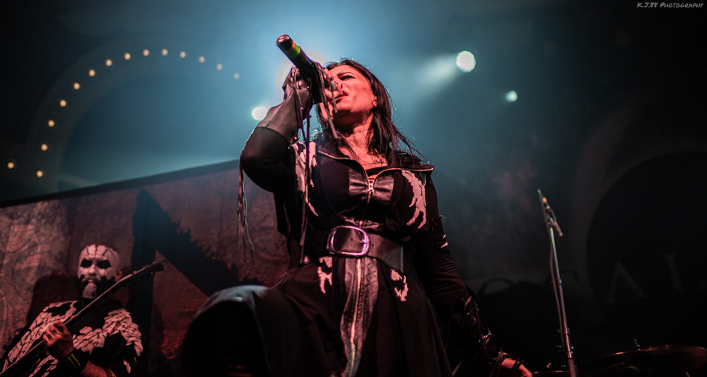 Lacuna Coil, Crystal Ballroom, photo by Kevin Pettigrew