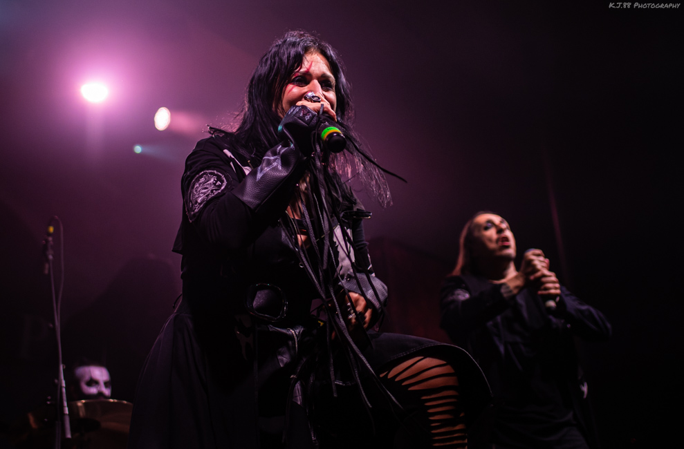Lacuna Coil, Crystal Ballroom, photo by Kevin Pettigrew