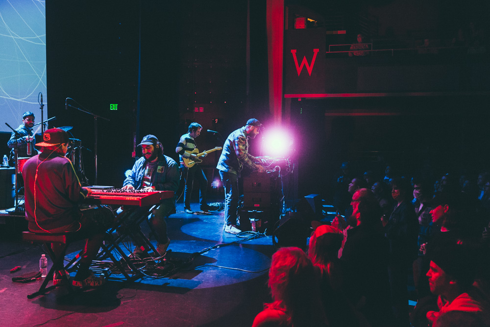 Mild High Club, Revolution Hall, photo by Blake Sourisseau