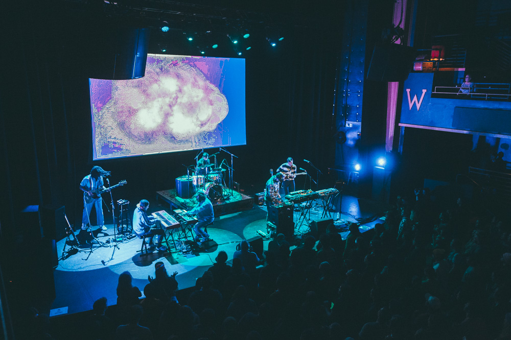 Mild High Club, Revolution Hall, photo by Blake Sourisseau