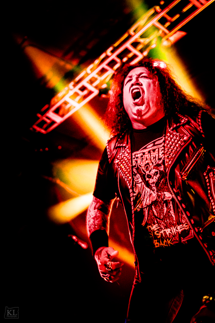 Testament, Roseland Theater, photo by Kris Luke