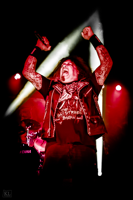 Testament, Roseland Theater, photo by Kris Luke