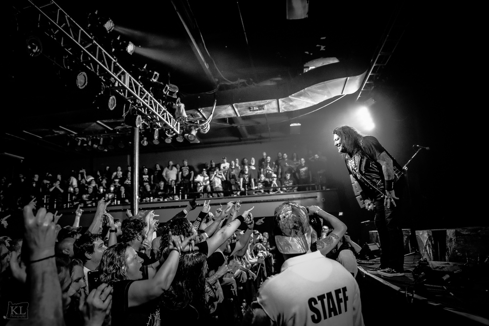 Testament, Roseland Theater, photo by Kris Luke