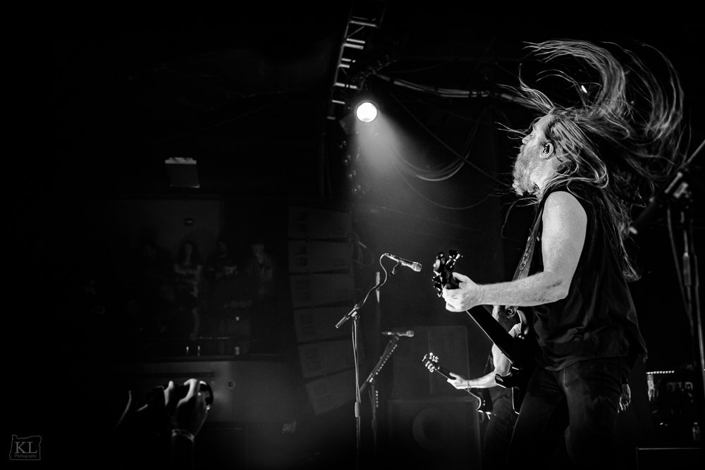 Testament, Roseland Theater, photo by Kris Luke