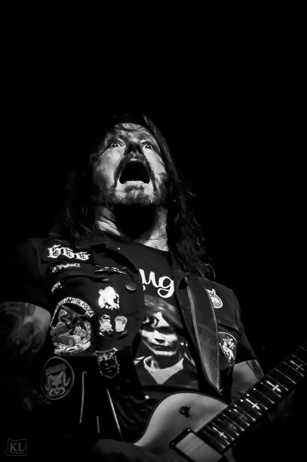 Exodus, Roseland Theater, photo by Kris Luke