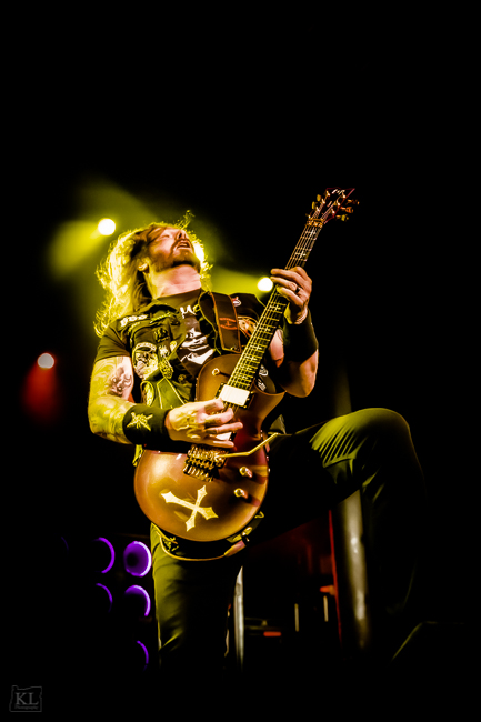 Exodus, Roseland Theater, photo by Kris Luke