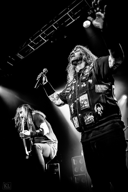 Exodus, Roseland Theater, photo by Kris Luke