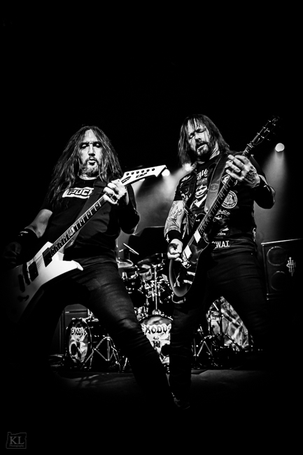 Exodus, Roseland Theater, photo by Kris Luke