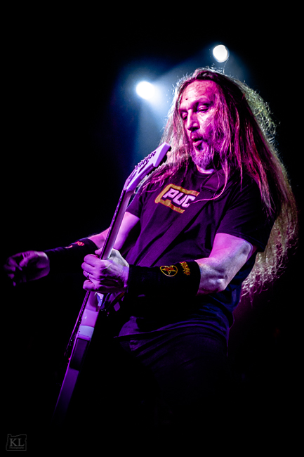 Exodus, Roseland Theater, photo by Kris Luke