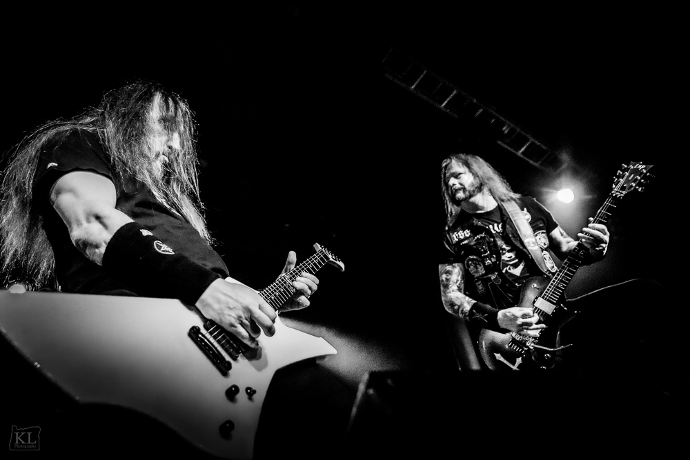 Exodus, Roseland Theater, photo by Kris Luke