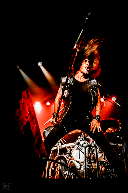 Death Angel, Roseland Theater, photo by Kris Luke