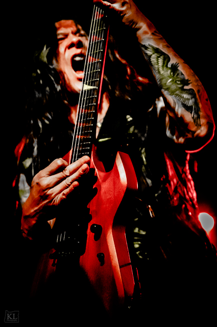 Death Angel, Roseland Theater, photo by Kris Luke